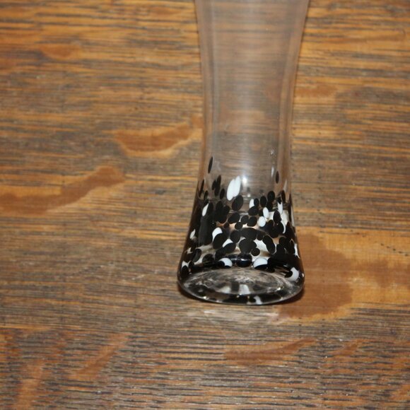Tequila Rose Tall Black White Speckled Shot Glass - Picture 3 of 4